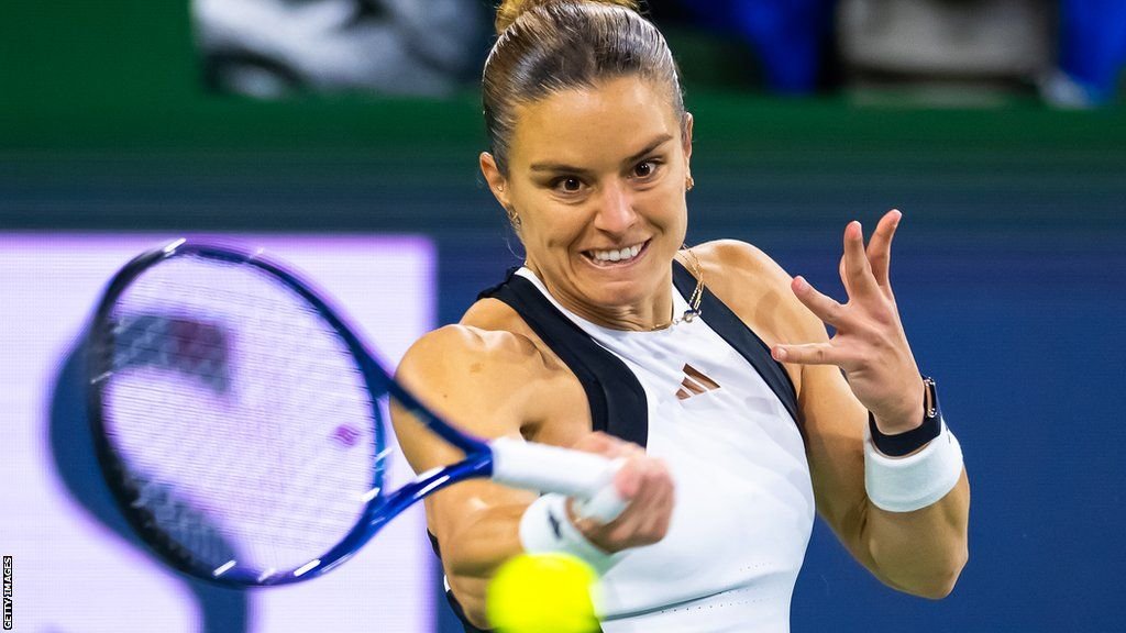 Maria Sakkari thwarts Coco Gauff rally to book Indian Wells title clash with Iga Swiatek