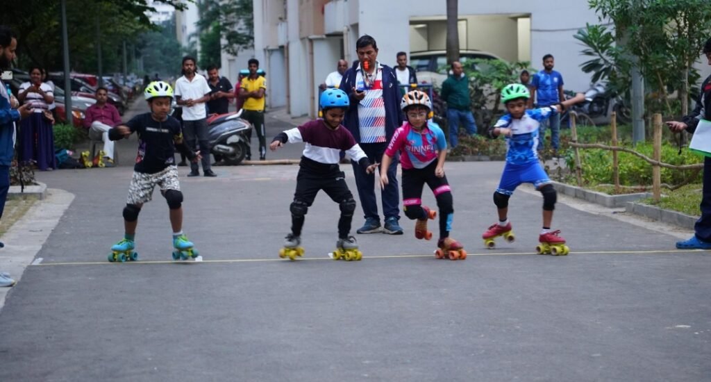 Roller Skates Road Race