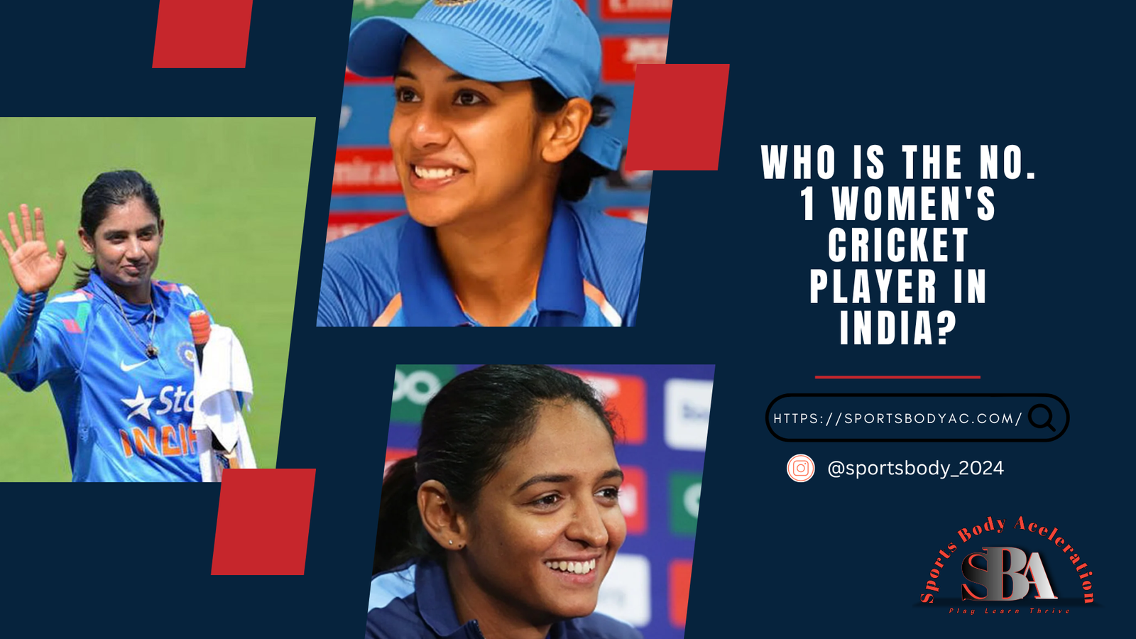 Who is the no. 1 women's cricket player in India?