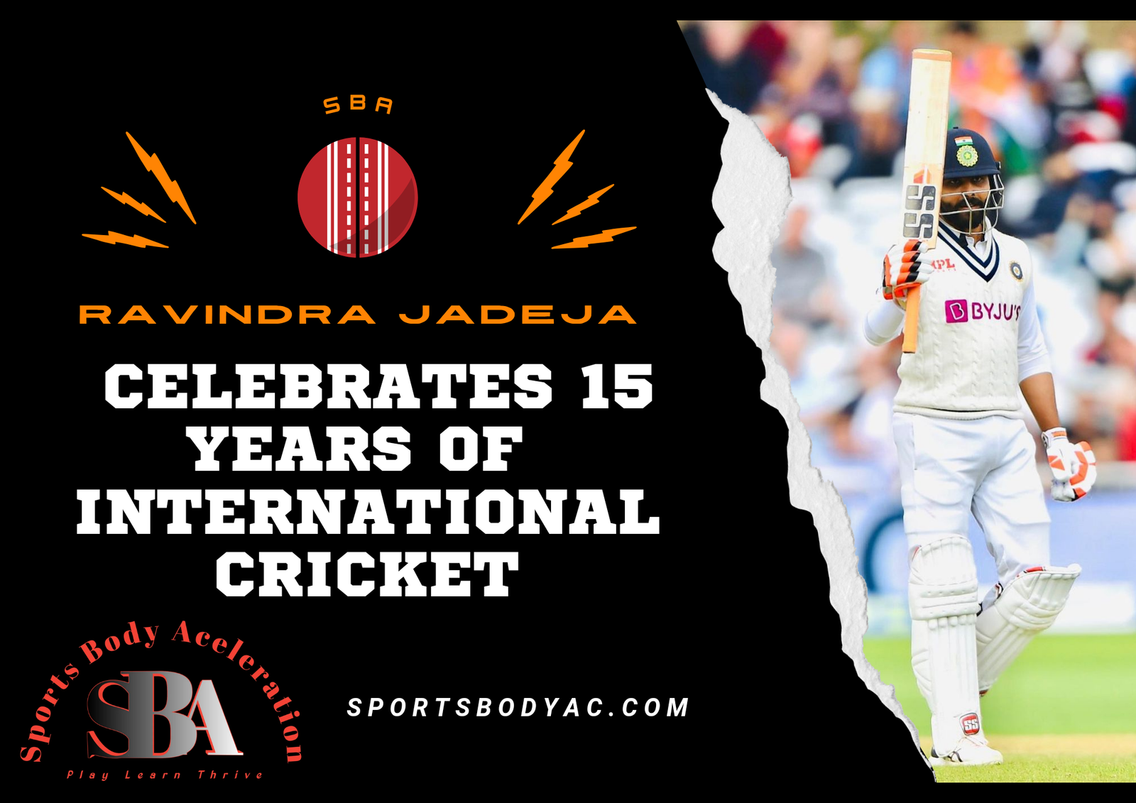Sir Jadeja Spins 15 Years of All-Round Excellence: Ravindra Jadeja Celebrates International Cricket Milestone